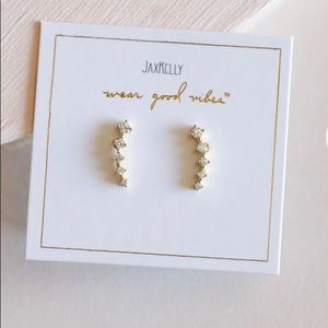 JaxKelly 18k gold-plated earring